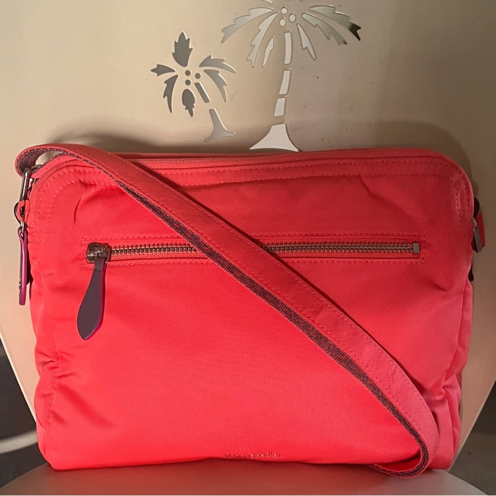 Vera Bradley Midtown Coral Crossbody Bag